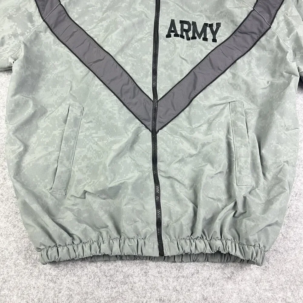 JWOD Skilcraft Army Jacket Windbreaker Medium/Long Reflective Camo Lined Vented